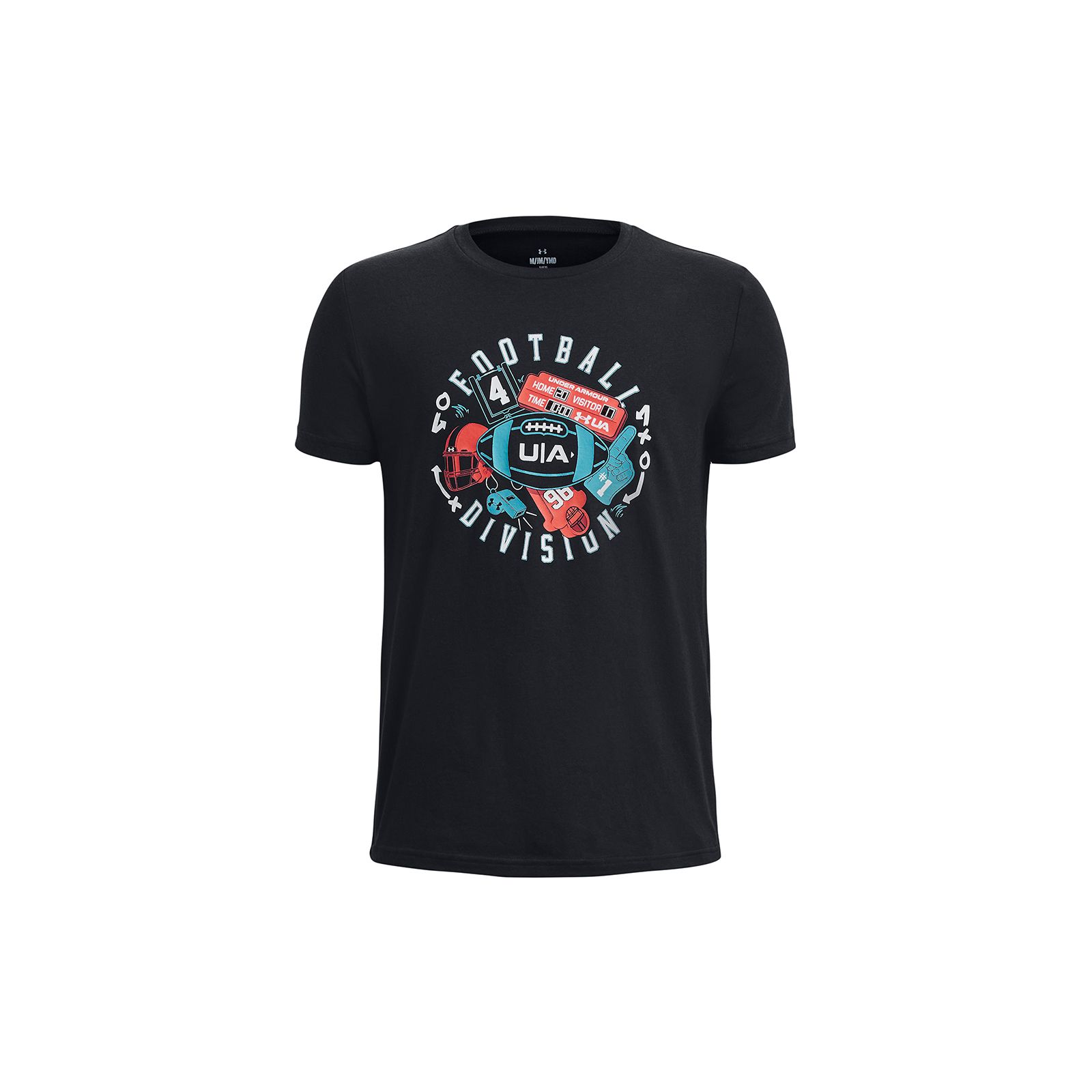 Polera manga corta fútbol UA para niño