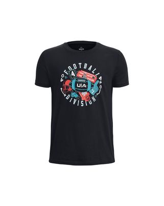 Polera manga corta fútbol UA para niño