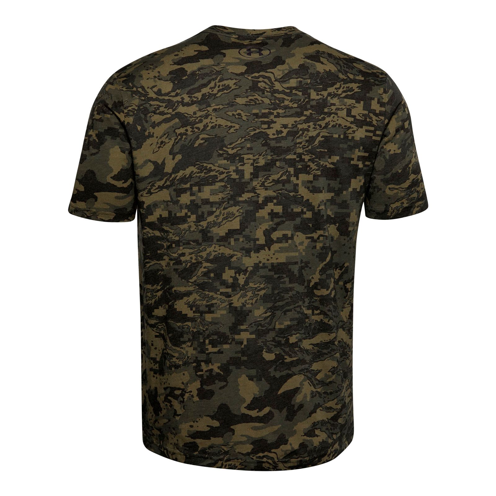 Polera Manga Corta All-Over Logo para Hombre Under Armour