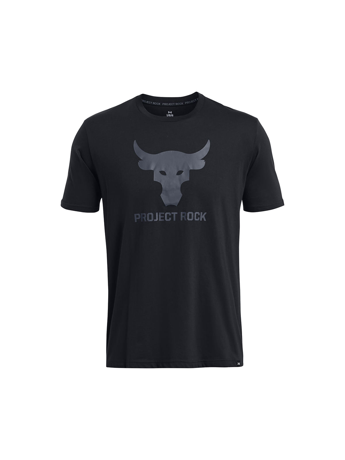 Polera manga corta UA Project Rock Payoff para hombre