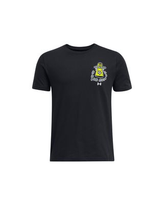 Polera manga corta de fútbol UA Out Of This World para niño