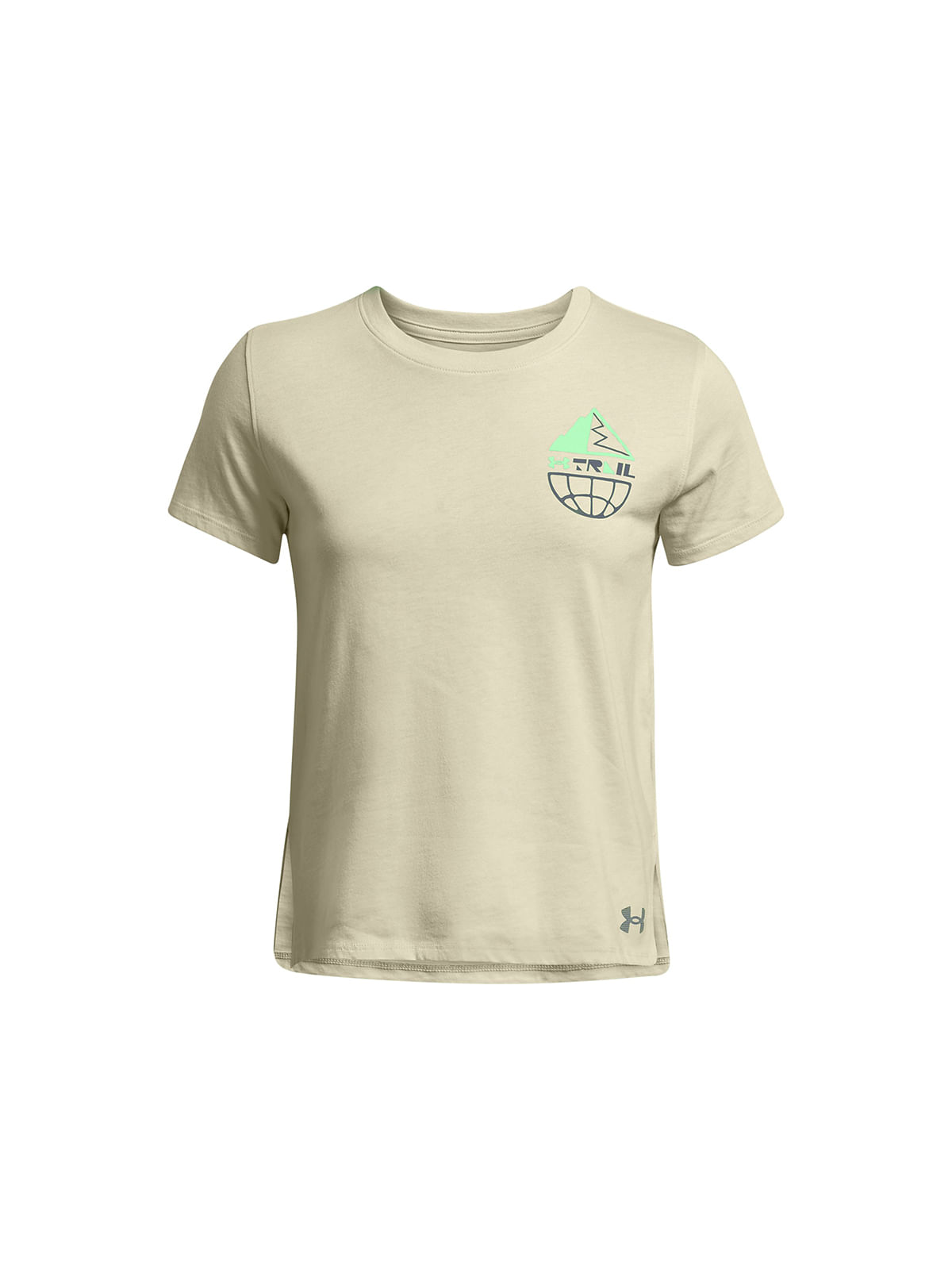 Polera manga corta UA Launch Trail para mujer