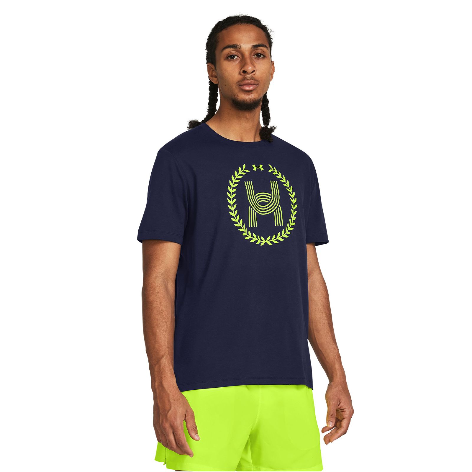 Polera manga corta UA Launch para hombre
