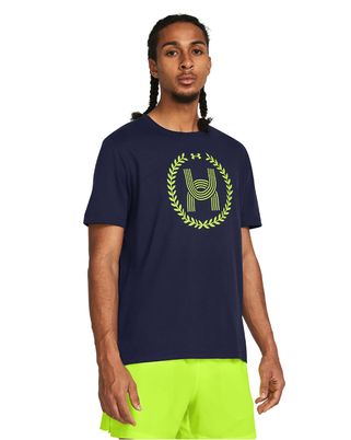 Polera manga corta UA Launch para hombre