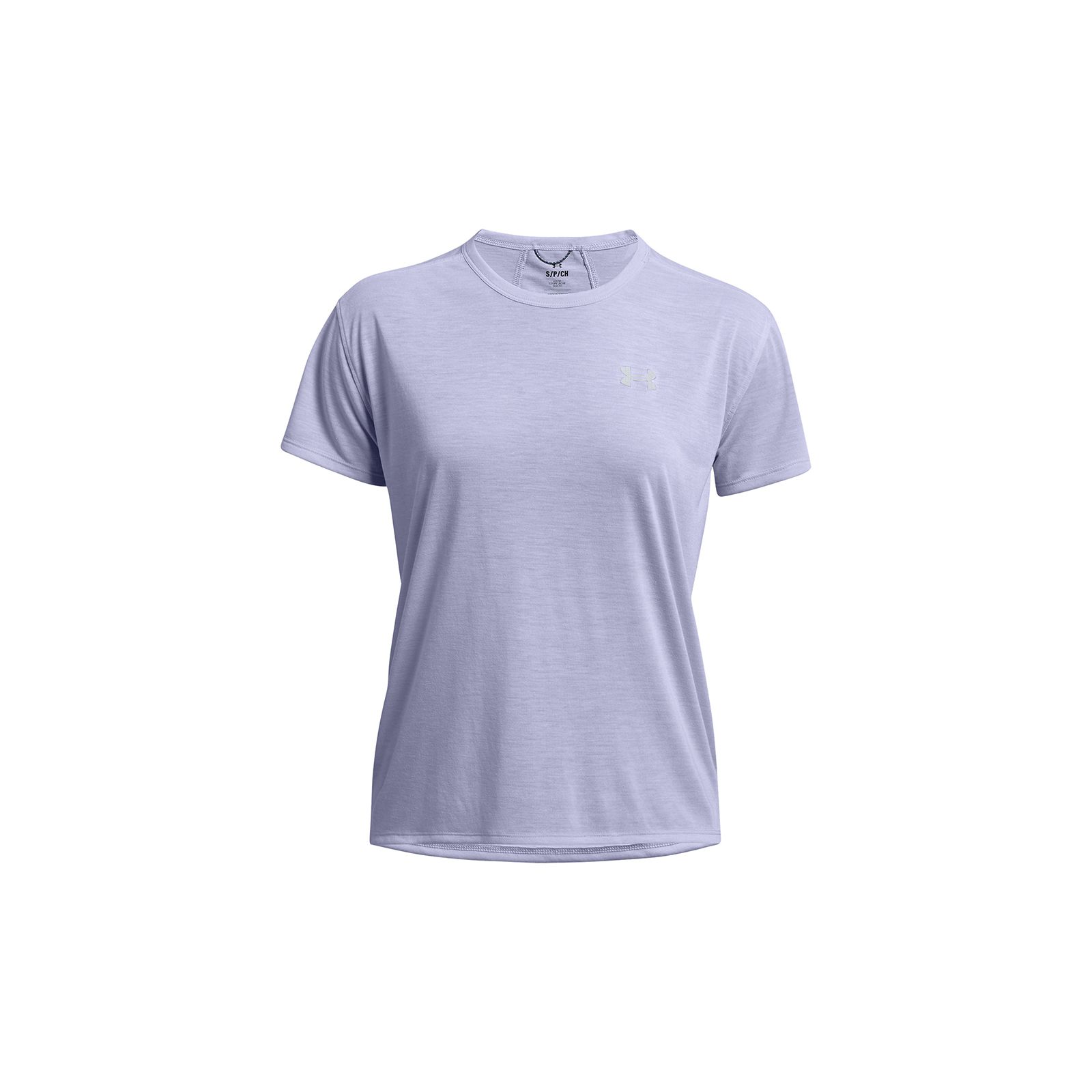Polera manga corta UA Launch Trail para mujer