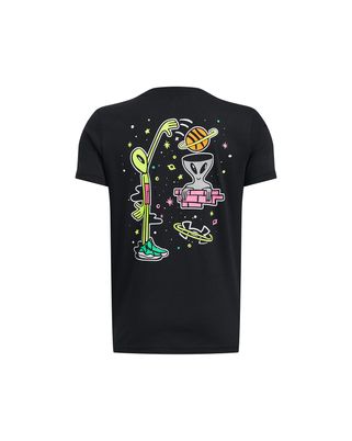 Polera manga corta UA Out Of This World para niño