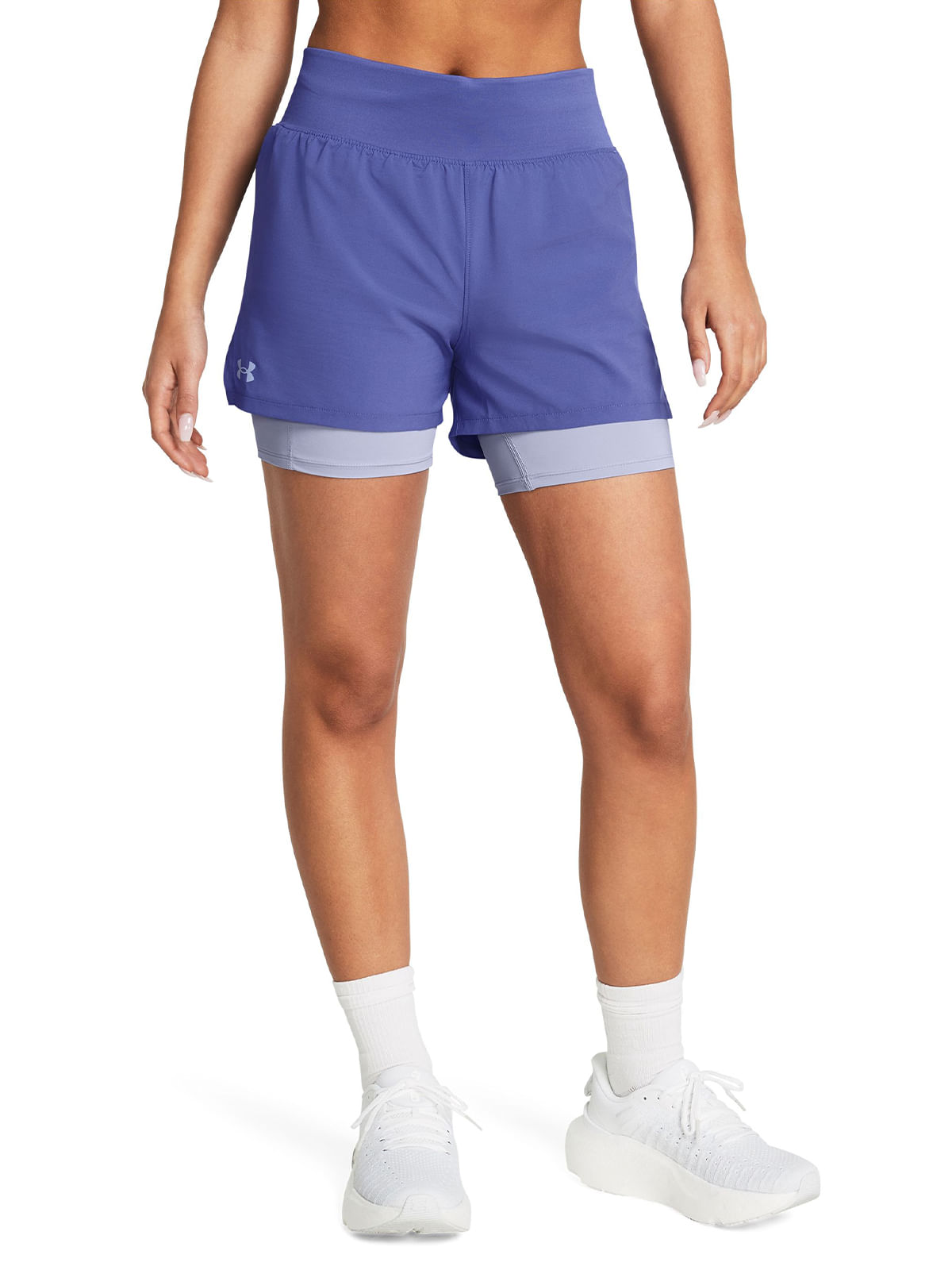 Shorts UA Run Stamina 2 en 1 para mujer