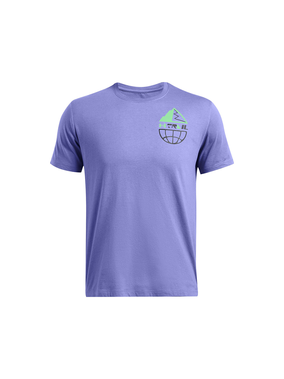 Polera manga corta UA Launch Trail para hombre