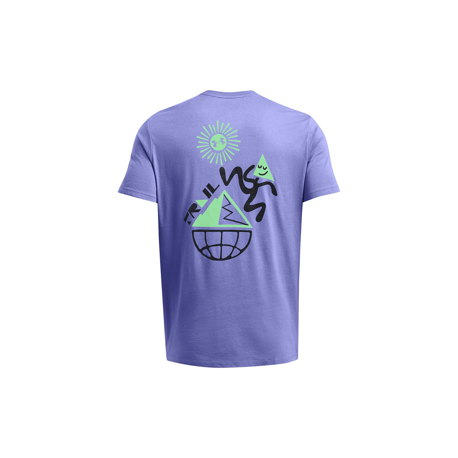 Polera manga corta UA Launch Trail para hombre
