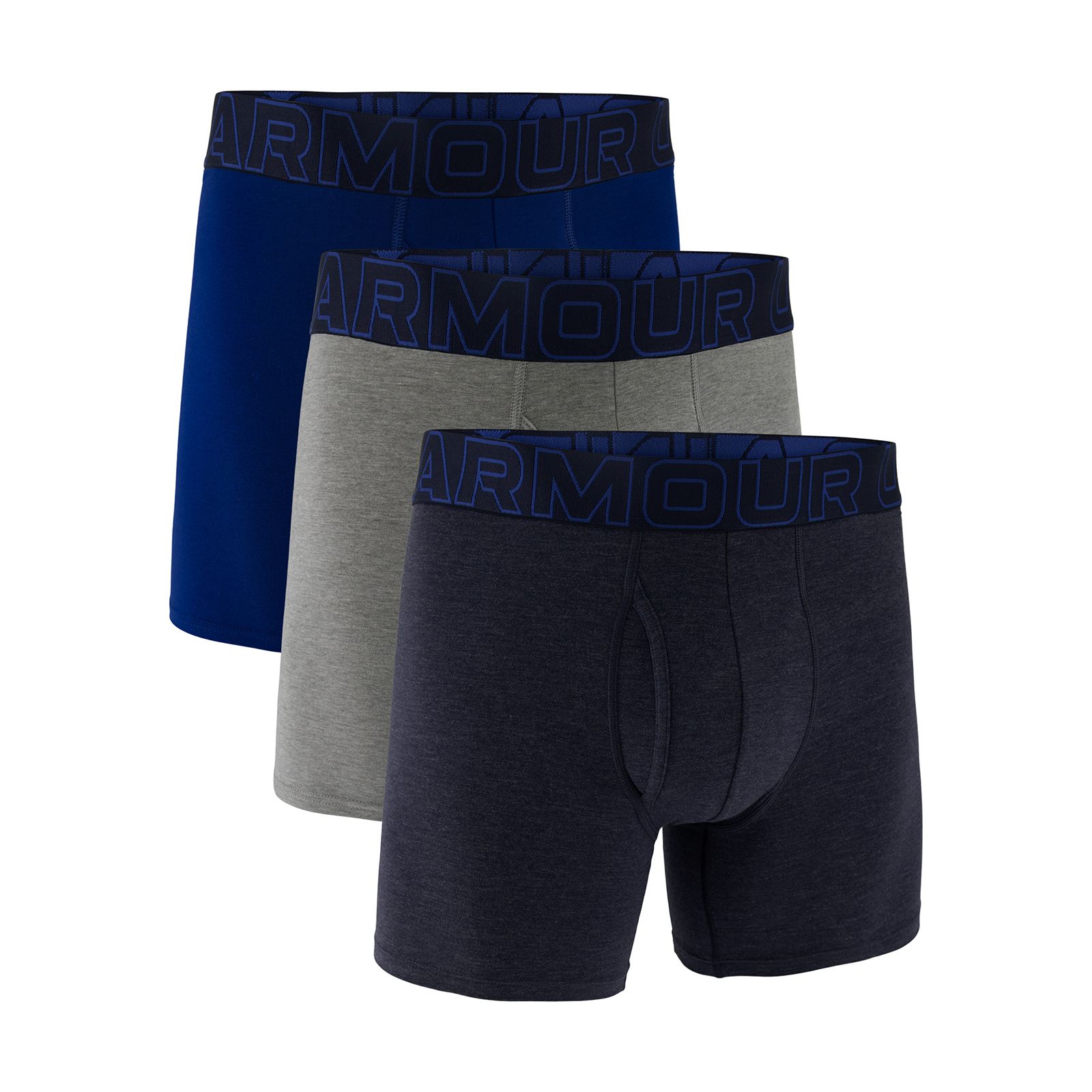 Boxers de algodón UA para hombre 3- pack