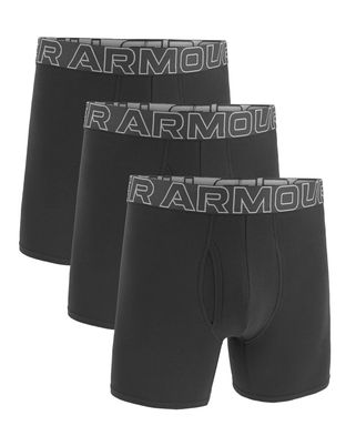 Boxers de algodón UA para hombre 3- pack