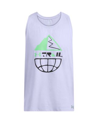 Polera sin mangas UA Launch Trail para hombre