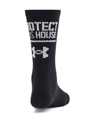 Calcetines mid UA Essential para mujer 3 pack
