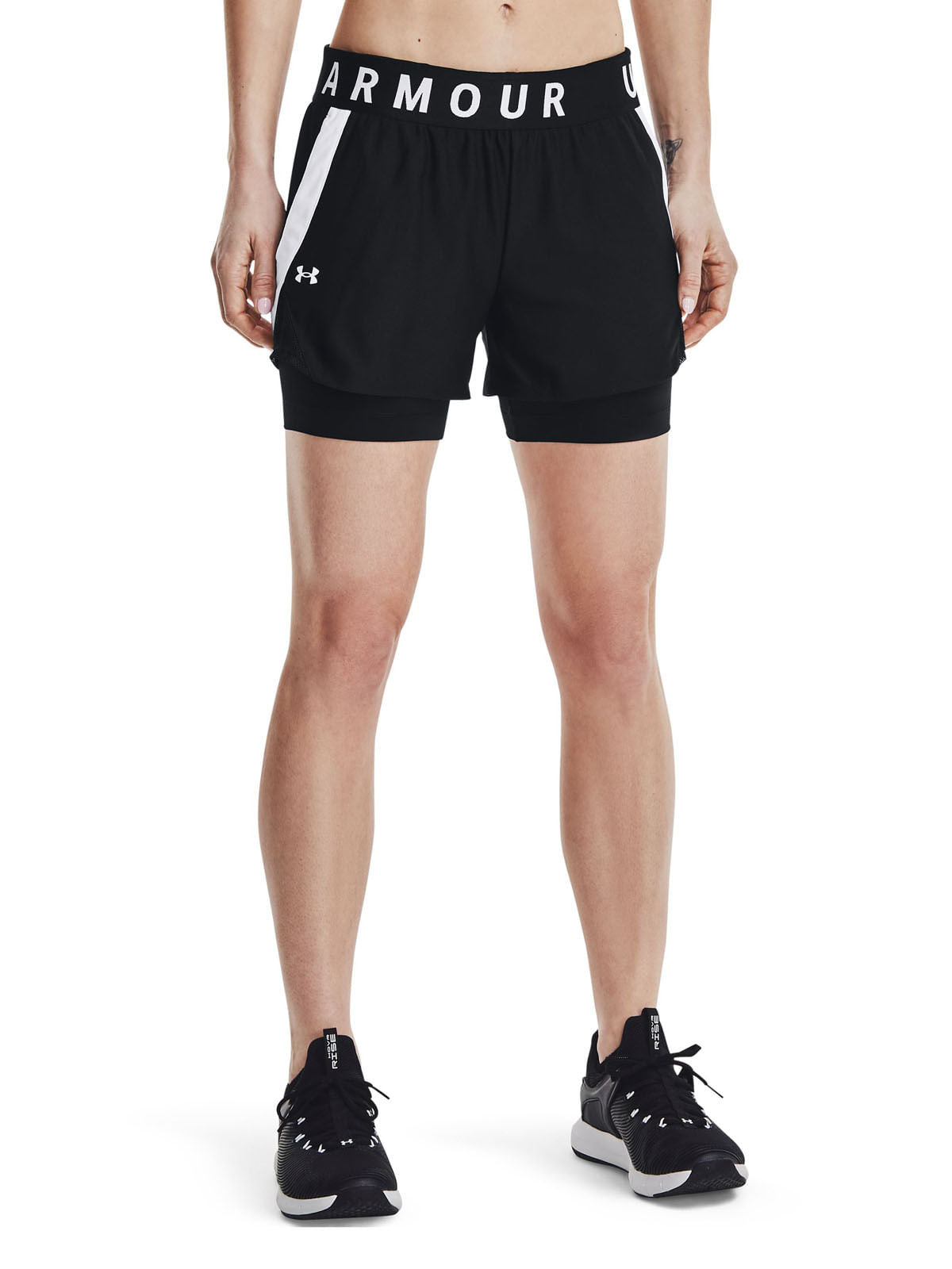Shorts UA Play Up 2 en 1 para mujer