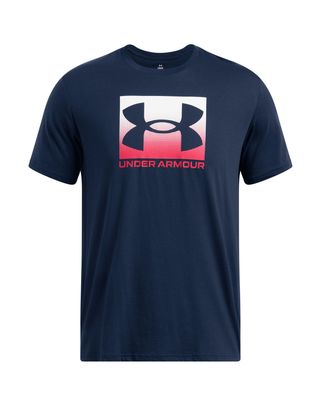 Polera manga corta UA Boxed Sports para hombre