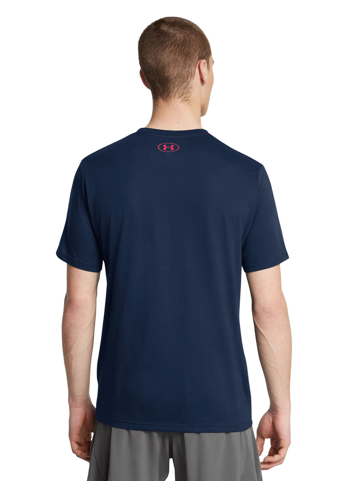 Polera manga corta UA Boxed Sports para hombre