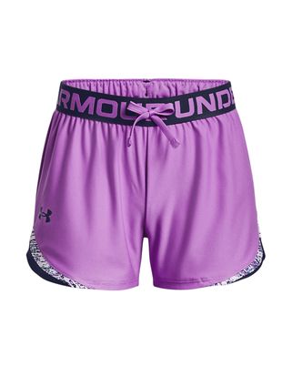 Shorts tricolores UA Play Up para niña