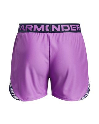 Shorts tricolores UA Play Up para niña