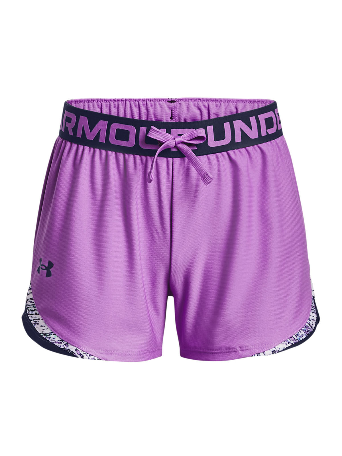 Shorts tricolores UA Play Up para niña