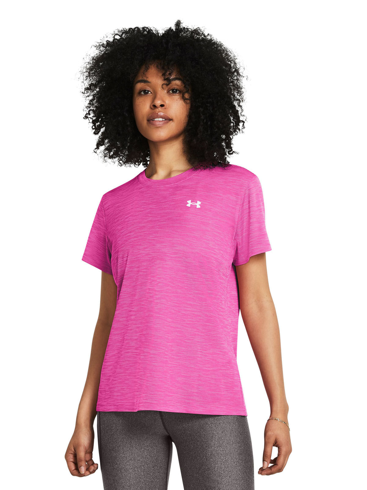 Polera manga corta UA Tech¿ para mujer