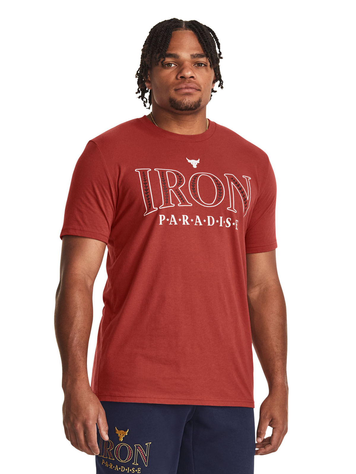 Polera manga corta Project Rock Paradise para hombre