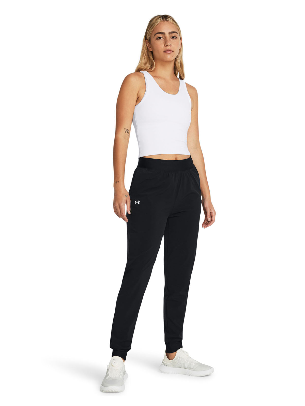 Pantalones de tiro alto UA Rival para mujer