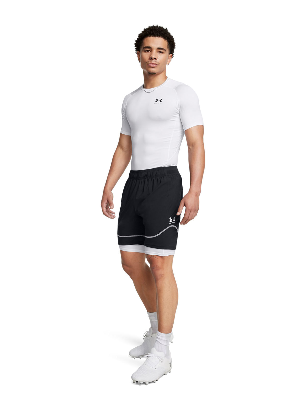 Primera capa manga corta HeatGear® para hombre