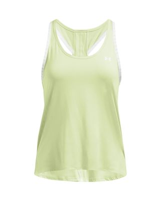 Polera sin mangas UA Knockout para mujer