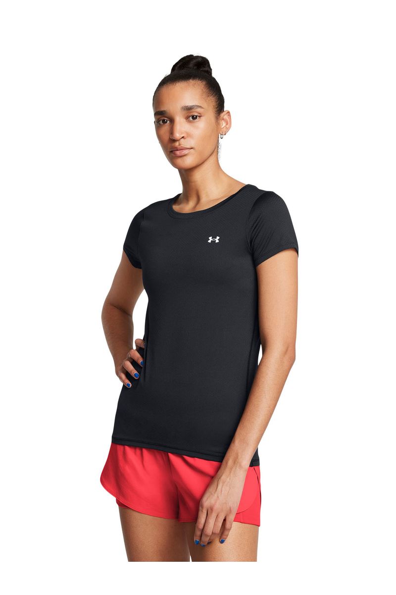 Polera-manga-corta-HeatGear®-Armor-para-mujer