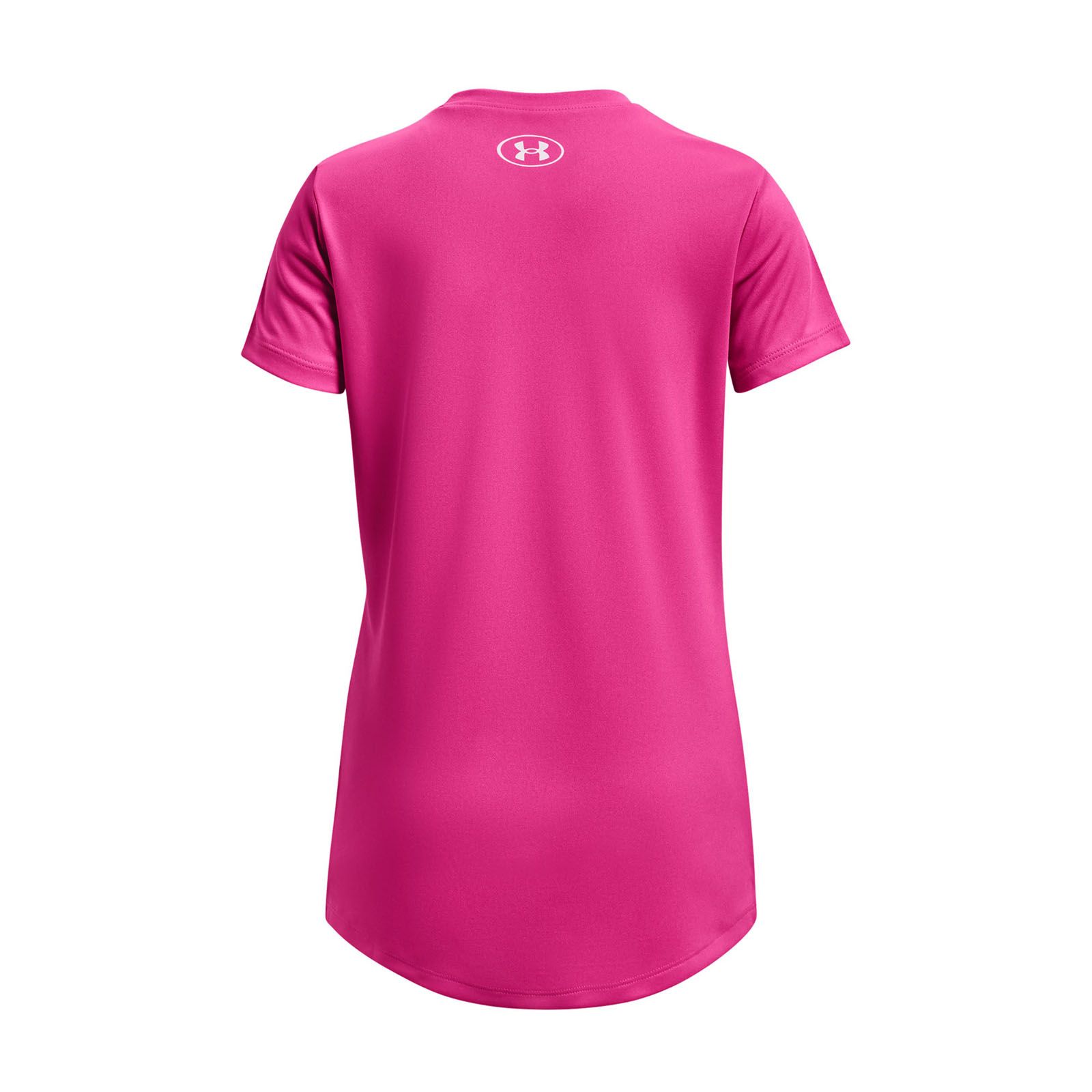 Polera manga corta Tech™ Twist Wordmark para niña