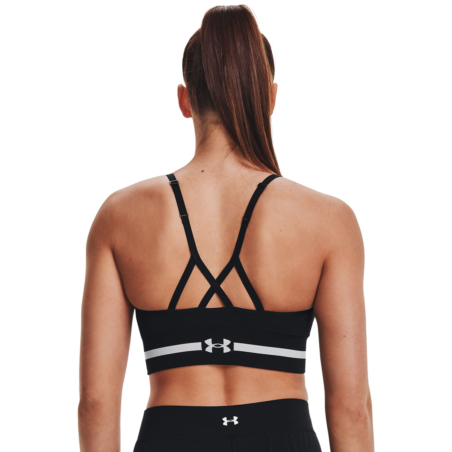 Sostén deportivo UA Seamless Low Long para mujer