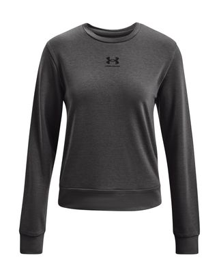 Polerón UA Rival Terry Crew para mujer