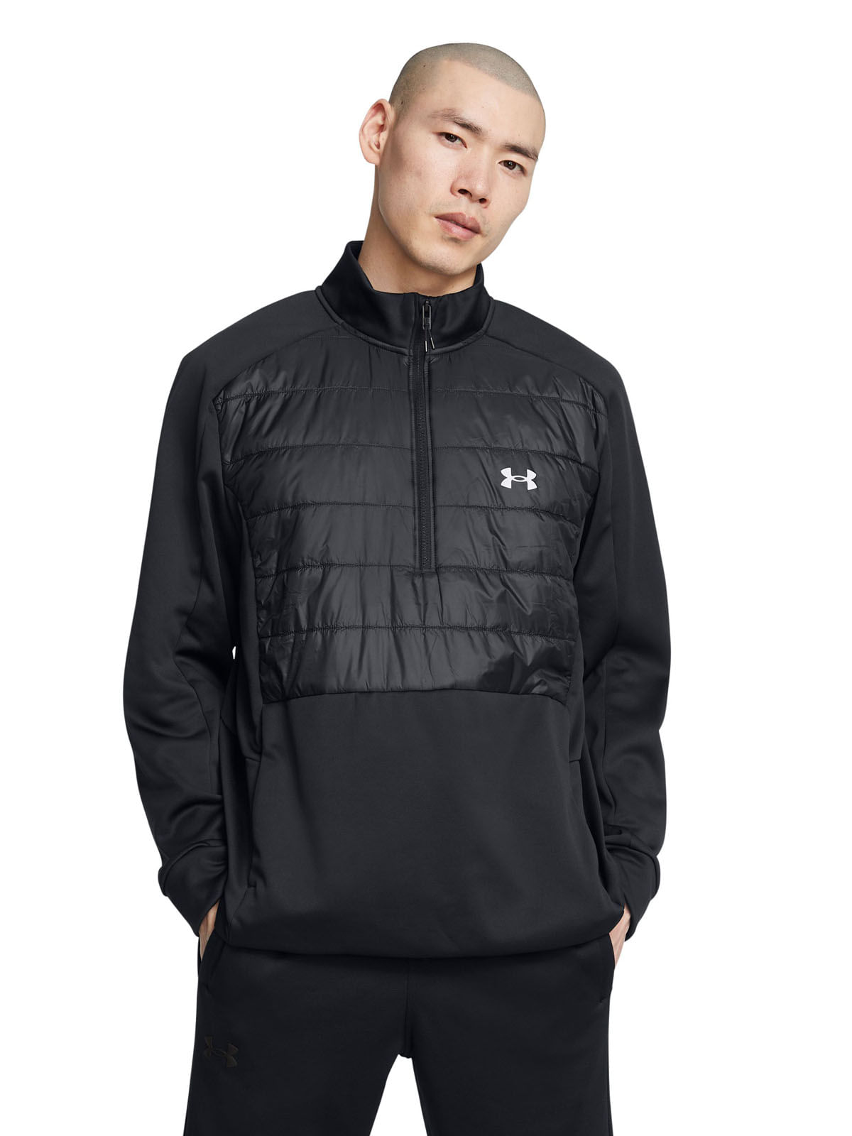 Chaqueta UA Armor Fleece® ½ Zip para hombre