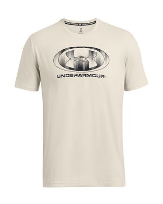 Polera manga corta UA Glitch para hombre