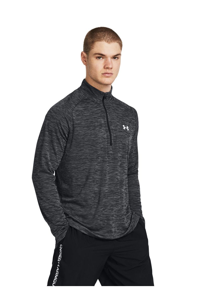 Poleron-UA-Tech¿-half-zip-para-hombre