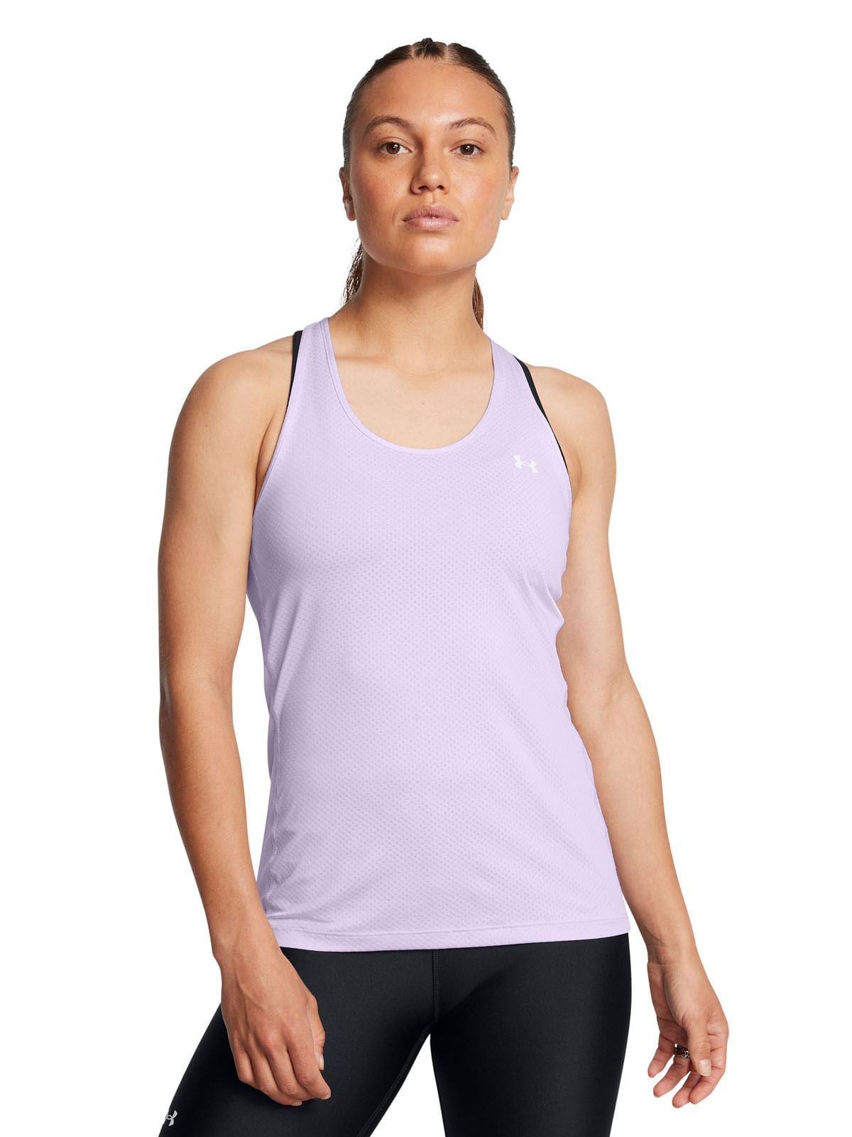 Polera sin mangas HeatGear® Armor Racer para mujer