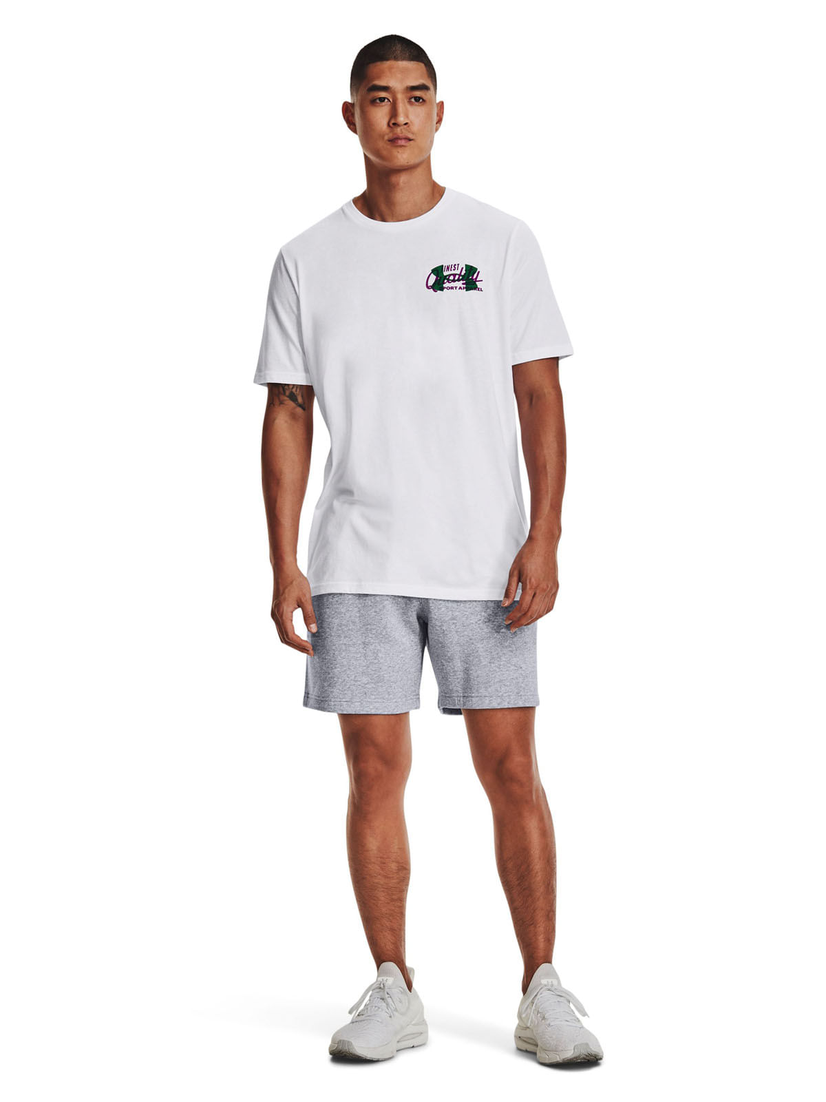 Polera manga corta UA Vintage Type para hombre