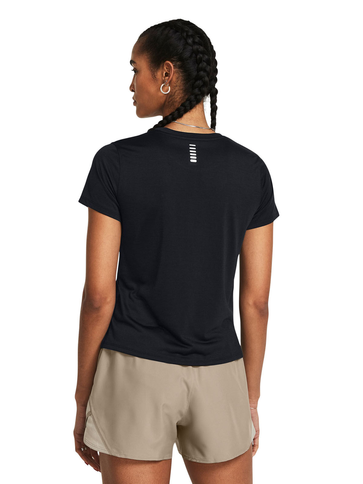 Polera manga corta UA Launch para mujer