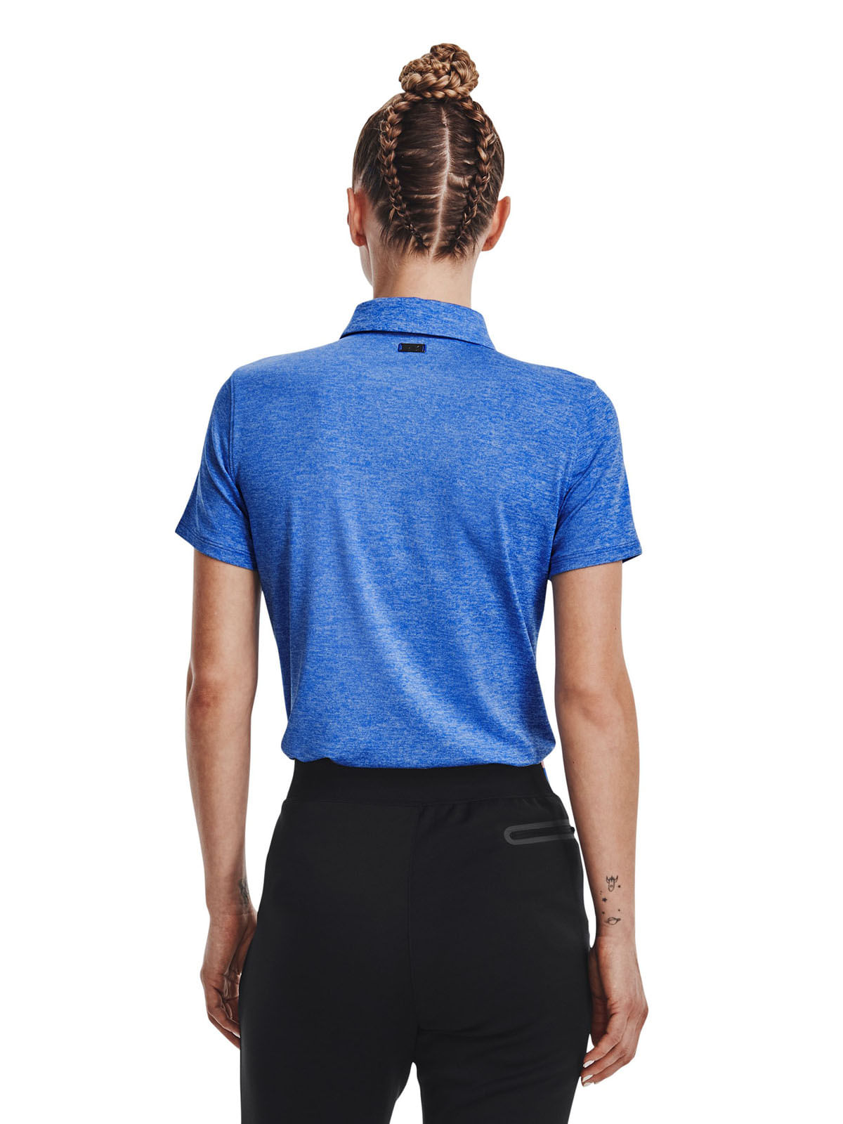 Polo de manga corta UA Zinger para mujer