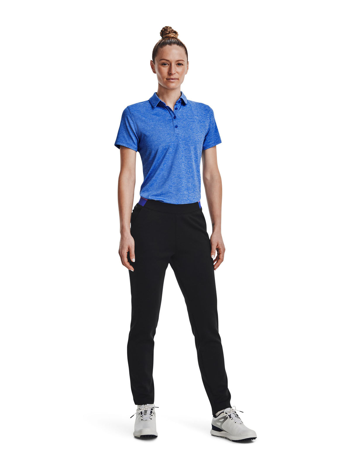 Polo de manga corta UA Zinger para mujer