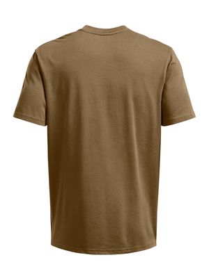 Polera manga corta Heavyweight UA bordado para hombre