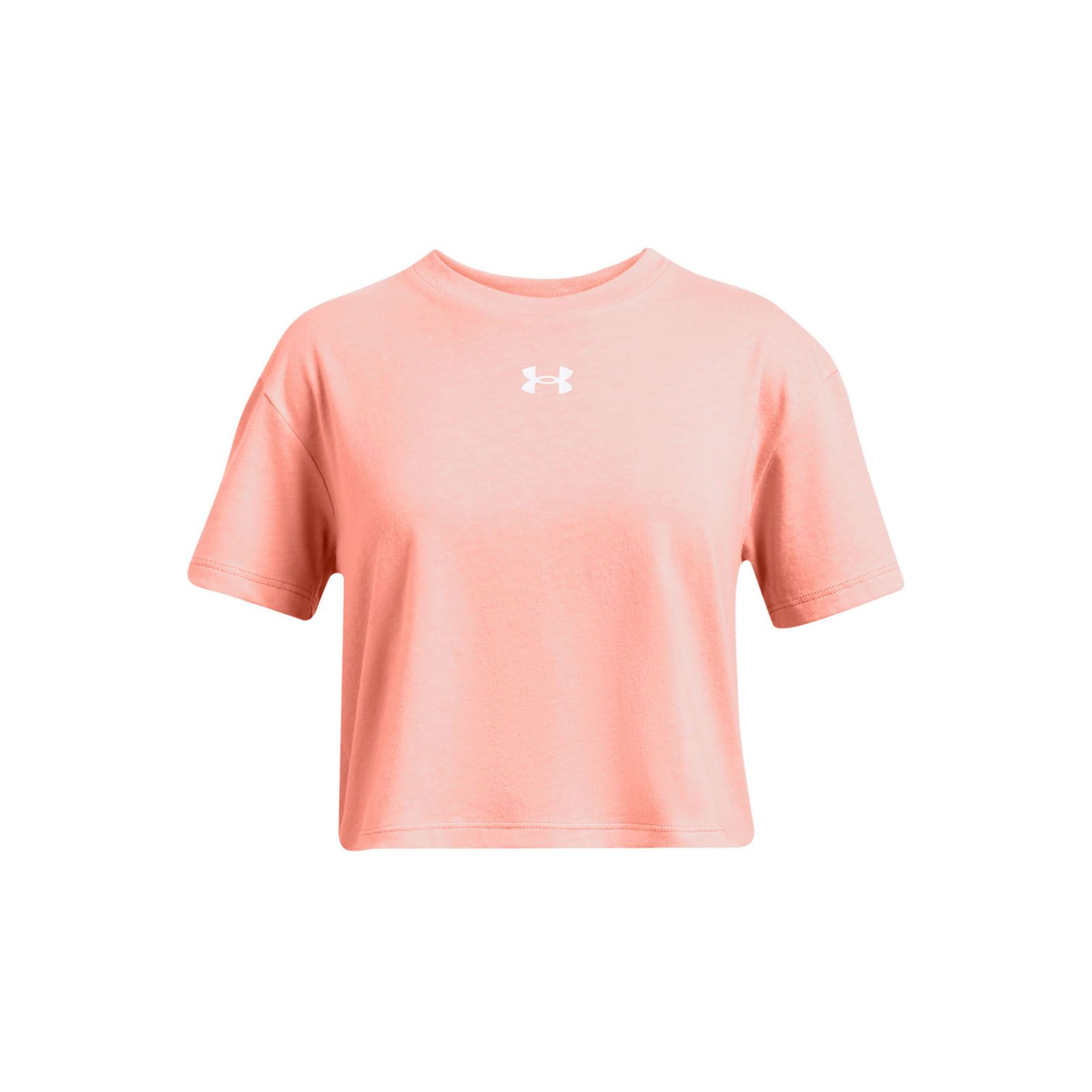 Polera manga corta UA Crop para niña