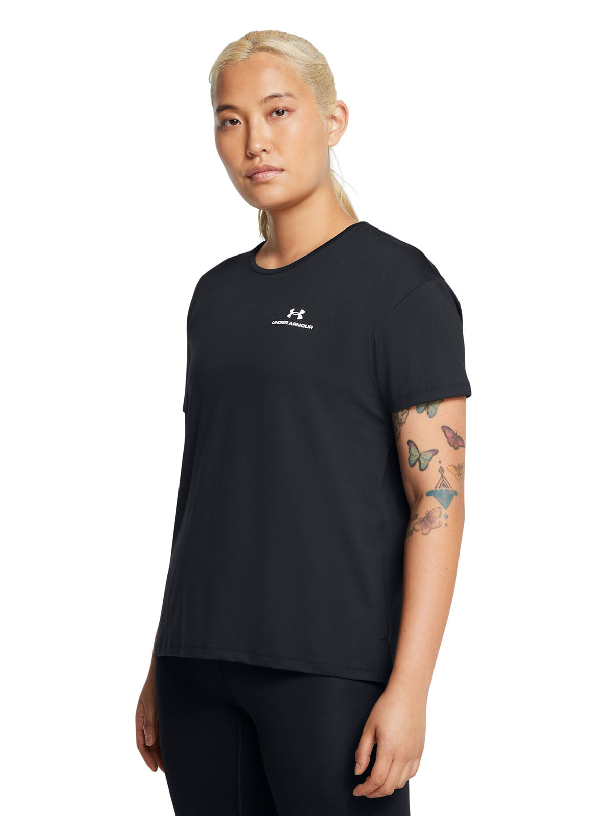 Polera manga corta UA Vanish Energy para mujer