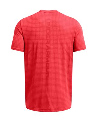 Polera manga corta UA Seamless Grid para hombre