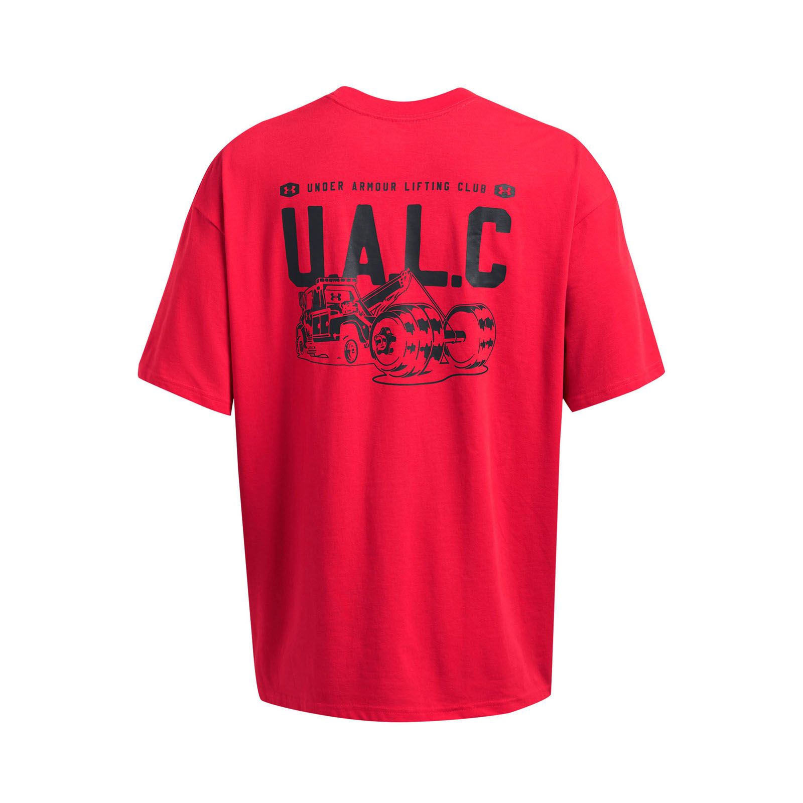 Polera manga corta Oversize y pesada UA Lifting Club para hombre