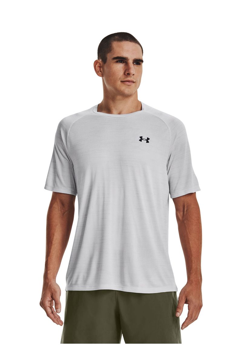 Polera-manga-corta-UA-Tech¿-2.0-Tiger-para-hombre