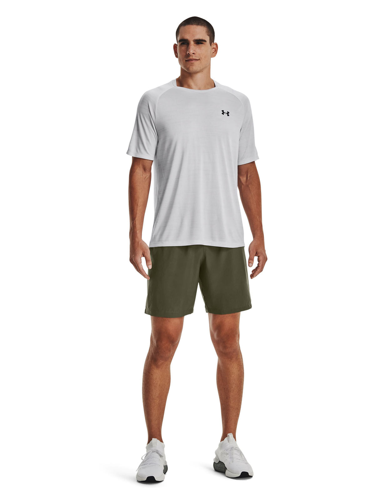 Polera manga corta UA Tech¿ 2.0 Tiger para hombre