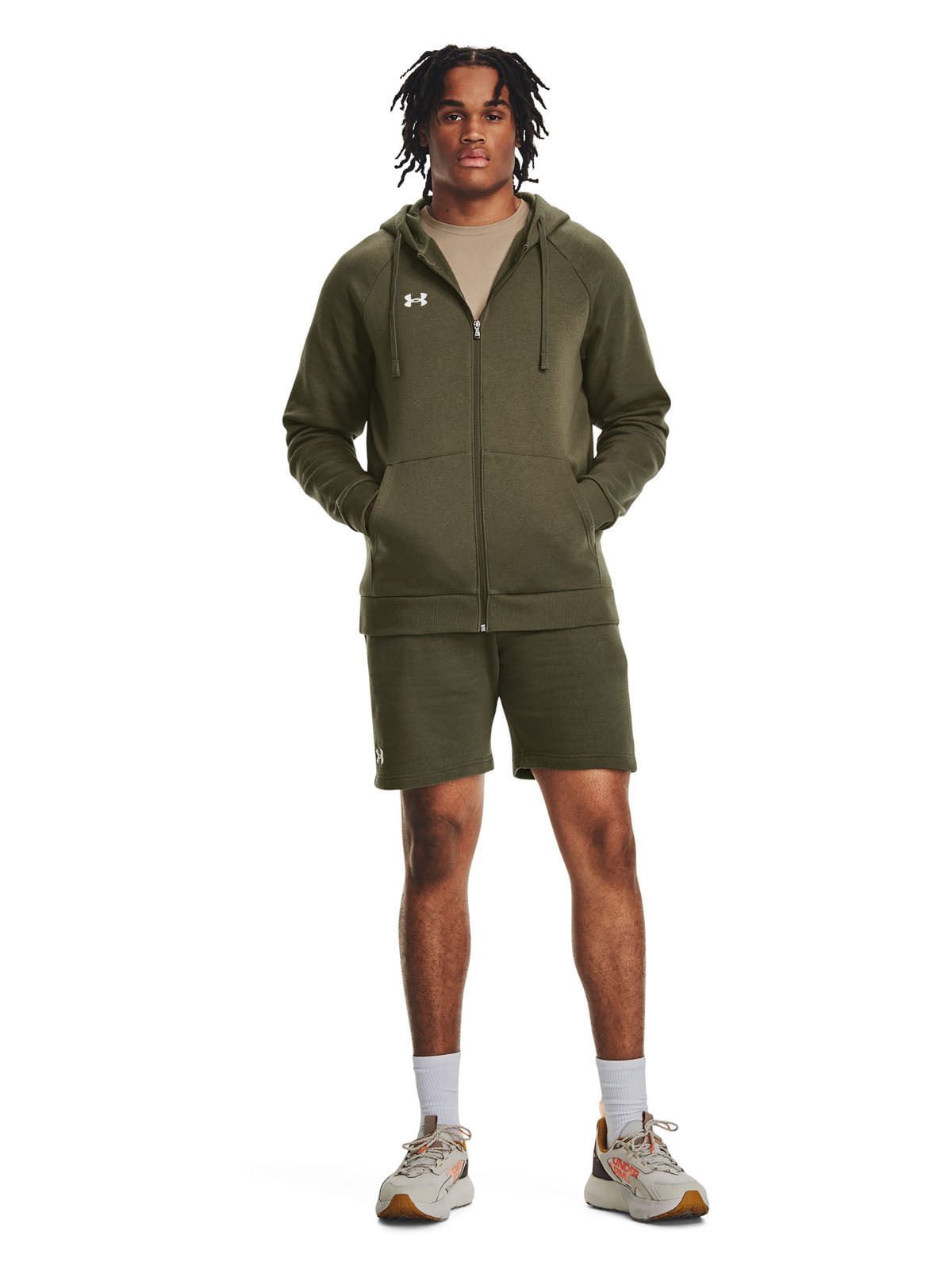 Shorts polares UA Rival para hombre