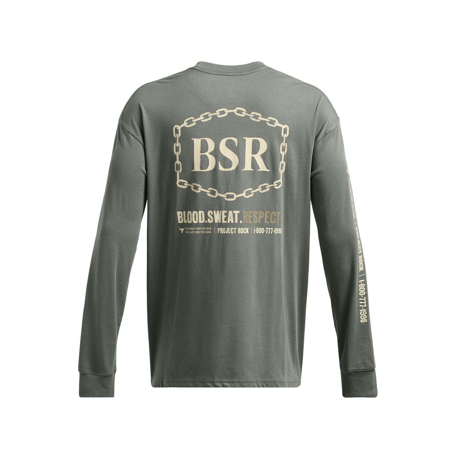 Polera manga larga Project Rock BSR para hombre