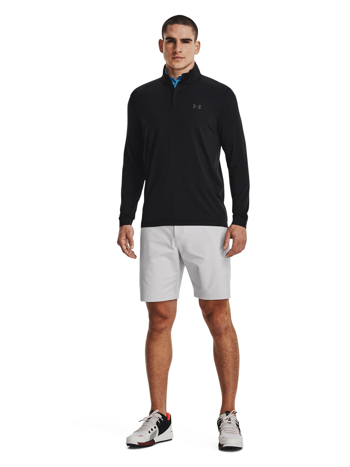 Polerón ¼ zip UA Playoff para hombre